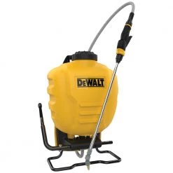 DeWalt 190652 4 Gallon Internal Piston Pump Backpack Sprayer - Heavy-Duty, Ergonomic Design for Outdoor Use