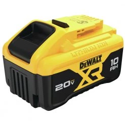 Dewalt DCB210 20V MAX XR 10 Ah Lithium-Ion Battery | High Capacity Power Tool Battery