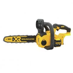 DeWalt DCCS620B 20V MAX XR Brushless Lithium-Ion 12 Inch Compact Chainsaw (Tool Only) | Lightweight & Powerful for Outdoor Tasks