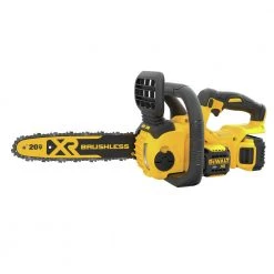 Dewalt DCCS620P1 20V MAX XR 5.0 Ah Brushless Lithium-Ion 12 In. Compact Chainsaw Kit - Ultimate Professional Chainsaw for Heavy-Duty Cutting
