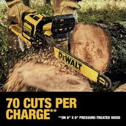 Dewalt DCCS670X1 60V FLEXVOLT Brushless 16-Inch Cordless Chainsaw Kit with 3.0 Ah Battery -Dewalt Sales dewndccs670x1 k