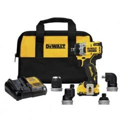 Dewalt DCD703F1 XTREME 12V MAX Brushless Lithium-Ion Cordless 5-In-1 Drill Driver Kit (2 Ah) - Compact & Powerful
