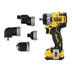 Dewalt DCD703F1 XTREME 12V MAX Brushless Lithium-Ion Cordless 5-In-1 Drill Driver Kit (2 Ah) - Compact & Powerful -Dewalt Sales dewndcd703f1 b