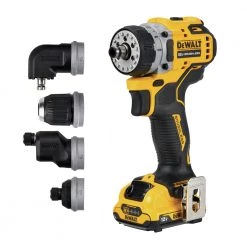 Dewalt DCD703F1 XTREME 12V MAX Brushless Lithium-Ion Cordless 5-In-1 Drill Driver Kit (2 Ah) - Compact & Powerful -Dewalt Sales dewndcd703f1 o