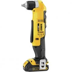 DeWalt DCD740C1 20V MAX Lithium-Ion Compact 3/8" Cordless Right Angle Drill Kit (1.5 Ah) - Power Tools & Drills -Dewalt Sales dewndcd740c1 b