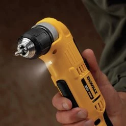 DeWalt DCD740C1 20V MAX Lithium-Ion Compact 3/8" Cordless Right Angle Drill Kit (1.5 Ah) - Power Tools & Drills -Dewalt Sales dewndcd740c1 g