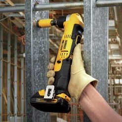 DeWalt DCD740C1 20V MAX Lithium-Ion Compact 3/8" Cordless Right Angle Drill Kit (1.5 Ah) - Power Tools & Drills -Dewalt Sales dewndcd740c1 i