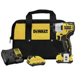 Dewalt DCF801F2 XTREME 12V MAX Brushless Cordless Impact Driver Kit with 2 Batteries - Compact & Powerful