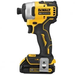 DeWalt DCF809C1 ATOMIC 20V MAX Brushless 1/4" Cordless Impact Driver Kit with 1.5 Ah Battery - Compact & Powerful Tool for Professionals -Dewalt Sales dewndcf809c1 b