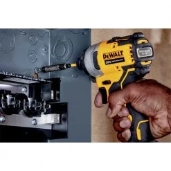 DeWalt DCF809C1 ATOMIC 20V MAX Brushless 1/4" Cordless Impact Driver Kit with 1.5 Ah Battery - Compact & Powerful Tool for Professionals -Dewalt Sales dewndcf809c1 h