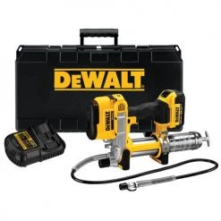 DEWALT DCGG571M1 20V MAX Cordless Lithium-Ion Grease Gun with 4 Ah Battery - Automotive Lubrication Tool