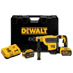 Dewalt DCH614X2 60V MAX Brushless SDS Max 1-3/4" Cordless Rotary Hammer Kit with 2 x 9 Ah Batteries