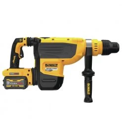 DEWALT DCH735X2 60V MAX Brushless Cordless SDS MAX Rotary Hammer Kit with 2 x 9Ah Batteries - Concrete & Demolition Power Tool -Dewalt Sales dewndch735x2 d