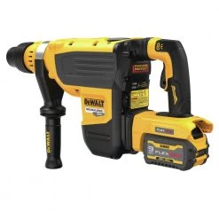 DEWALT DCH735X2 60V MAX Brushless Cordless SDS MAX Rotary Hammer Kit with 2 x 9Ah Batteries - Concrete & Demolition Power Tool -Dewalt Sales dewndch735x2 e