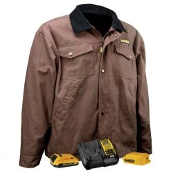 Dewalt DCHJ083TD1-M 20V MAX Li-Ion Heated Barn Coat Kit - Medium | Warm & Durable Workwear
