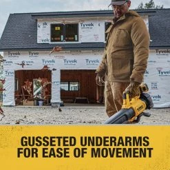 Dewalt DCHJ091B-S 20V Lithium-Ion Cordless Heavy Duty Heated Ripstop Jacket - Small, Dune | Jacket Only -Dewalt Sales dewndchj091b l f 2