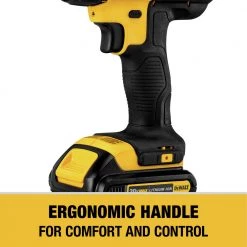 DEWALT DCK240C2 20V MAX Cordless Drill and Impact Driver Combo Kit, Compact, 1.3 Ah -Dewalt Sales dewndck240c2 l
