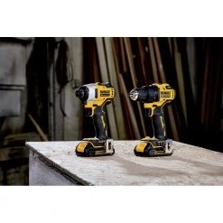DeWalt DCK278C2 20V MAX ATOMIC 2-Tool Combo Kit with Brushless Drill & Impact Driver, 2 Batteries (1.3 Ah) 17 DeWalt DCK278C2 20V MAX ATOMIC 2-Tool Combo Kit with Brushless Drill & Impact Driver, 2 Batteries (1.3 Ah) -Dewalt Sales dewndck278c2 a