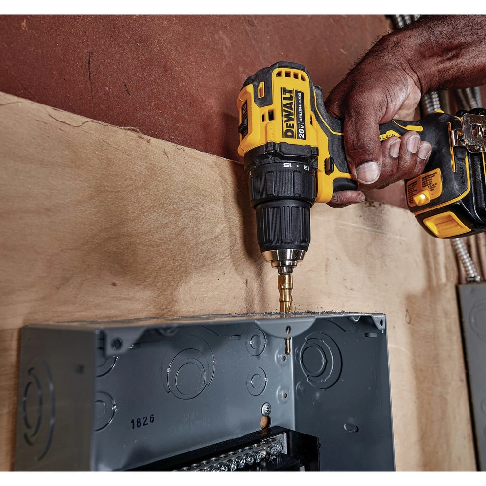 DeWalt DCK278C2 20V MAX ATOMIC 2-Tool Combo Kit with Brushless Drill & Impact Driver, 2 Batteries (1.3 Ah) 8 DeWalt DCK278C2 20V MAX ATOMIC 2-Tool Combo Kit with Brushless Drill & Impact Driver, 2 Batteries (1.3 Ah) - Image 8
