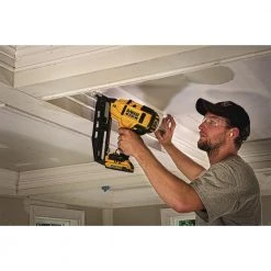 DEWALT DCN660D1 20V MAX Cordless 16-Gauge Angled Finish Nailer Kit with 2.0 Ah Battery -Dewalt Sales dewndcn660d1 f