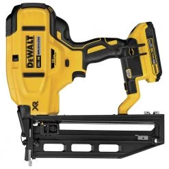 DEWALT DCN662D1 20V MAX XR 16 Gauge Cordless Straight Finish Nailer Kit with 1 Battery & Charger
