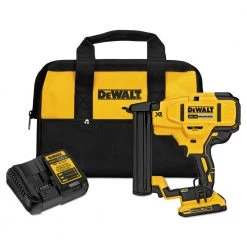 Dewalt DCN681D1 20V MAX Cordless Lithium-Ion 18 Gauge Narrow Crown Stapler Kit | High-Performance Power Tool