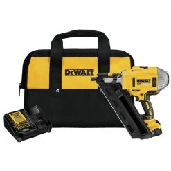 DEWALT DCN692M1 20V MAX XR Brushless Cordless Framing Nailer Kit with 4 Ah Battery