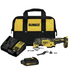 DeWalt DCS356C1 20V MAX XR Brushless Cordless Oscillating Multi-Tool Kit with 1.5 Ah Battery