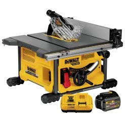 Dewalt DCS7485T1 60V MAX FlexVolt Cordless 8-1/4 In. Table Saw Kit with Battery (2.0Ah) & Charger