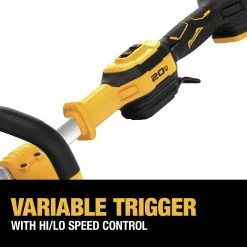 DEWALT DCST922P1 20V MAX Lithium-Ion Cordless 14-Inch Folding String Trimmer Kit (5 Ah) – Lightweight, Efficient & Durable -Dewalt Sales dewndcst922p1 l