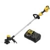 Dewalt DCST925M1 20V MAX 13 In. String Trimmer Kit with 4.0 Ah Battery & Charger | Cordless Electric Weed Wacker for Lawn Care