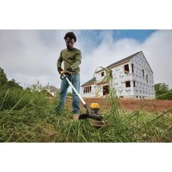 Dewalt DCST925M1 20V MAX 13 In. String Trimmer Kit with 4.0 Ah Battery & Charger | Cordless Electric Weed Wacker for Lawn Care -Dewalt Sales dewndcst925m1 i