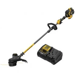Dewalt DCST970X1S FLEXVOLT 60V MAX Cordless String Trimmer Kit (3 Ah) - Powerful & Efficient Lawn Tool