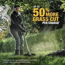 DeWalt DCST972X1 60V MAX Brushless Lithium-Ion 17" Cordless String Trimmer Kit (3 Ah) - Attachment Capable -Dewalt Sales dewndcst972x1 h