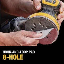 Dewalt DCW210D1 20V MAX XR Brushless Cordless Random Orbital Sander Kit with 2 Ah Battery -Dewalt Sales dewndcw210d1 f