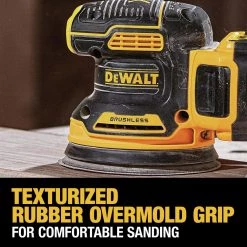 Dewalt DCW210D1 20V MAX XR Brushless Cordless Random Orbital Sander Kit with 2 Ah Battery -Dewalt Sales dewndcw210d1 g