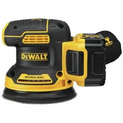 DEWALT DCW210P1 20V MAX XR 5-Inch Cordless Random Orbital Sander Kit with 5.0 Ah Battery
