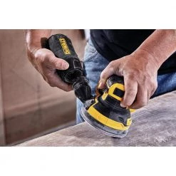 DEWALT DCW210P1 20V MAX XR 5-Inch Cordless Random Orbital Sander Kit with 5.0 Ah Battery -Dewalt Sales dewndcw210p1 d