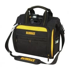 Dewalt DGL573 41-Pocket LED Lighted Technician's Tool Bag – Durable Tool Storage Solution