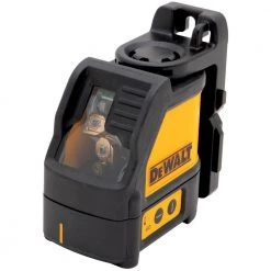Dewalt DW088K Self-Leveling Cross Line Laser Level - Horizontal/Vertical Alignment Tool