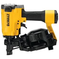 DeWalt DW45RN 15 Degree 1-3/4 Inch Pneumatic Coil Roofing Nailer – Heavy-Duty Roofing Tool