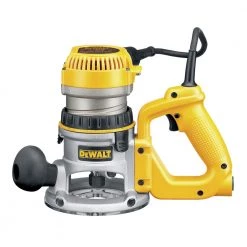 DeWalt DW618 2-1/4 HP EVS Fixed Base Router - Precision Woodworking Power Tool -Dewalt Sales dewndw618 c