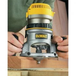 DeWalt DW618 2-1/4 HP EVS Fixed Base Router - Precision Woodworking Power Tool -Dewalt Sales dewndw618 j