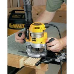 DeWalt DW618 2-1/4 HP EVS Fixed Base Router - Precision Woodworking Power Tool -Dewalt Sales dewndw618 n