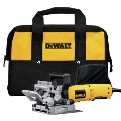 Dewalt DW682K 6.5 Amp 10000 RPM Biscuit Joiner Kit – Powerful Woodworking Tool for Precision Joinery