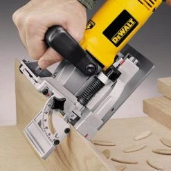 Dewalt DW682K 6.5 Amp 10000 RPM Biscuit Joiner Kit – Powerful Woodworking Tool for Precision Joinery -Dewalt Sales dewndw682k d
