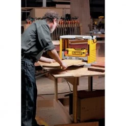 DeWalt DW734 120V 15 Amp Brushed 12-1/2 Inch Corded Thickness Planer with Three Knife Cutter-Head - Premium Woodworking Tool -Dewalt Sales dewndw734 e