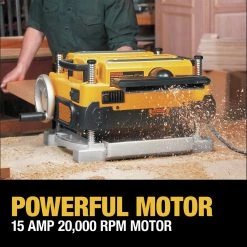 DeWalt DW735 13-Inch Thickness Planer, 120V 15 Amp, Two Speed, Corded Woodworking Tool -Dewalt Sales dewndw735 p