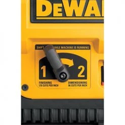 DeWalt DW735X 13-Inch Two-Speed Thickness Planer with Support Tables & Extra Knives - Professional Woodworking Power Tool -Dewalt Sales dewndw735x f