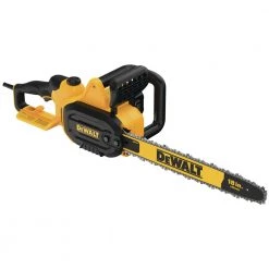 DEWALT DWCS600 15 Amp Brushless 18-Inch Corded Electric Chainsaw - Powerful Cutting for Outdoor Projects